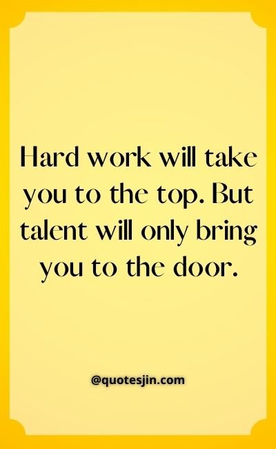 Hard work quotes