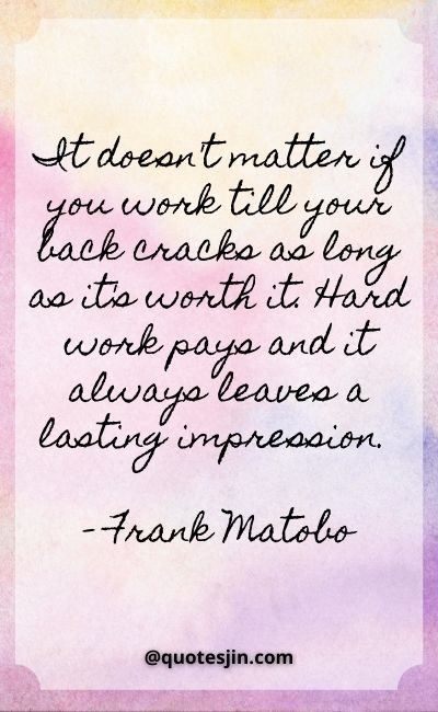 Hard work quotes