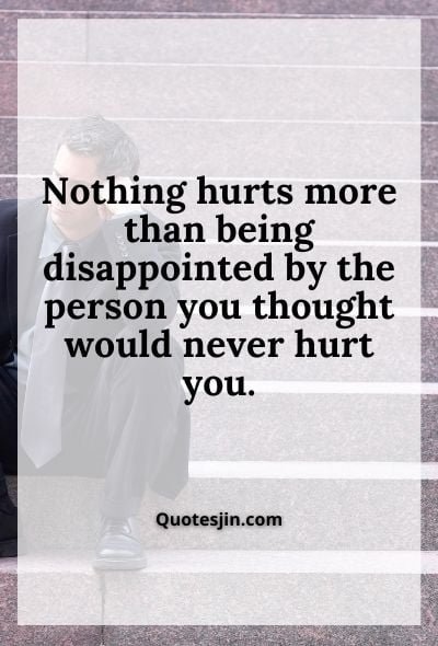 Relationship Disappointment Quotes