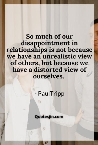 Relationship Disappointment Quotes
