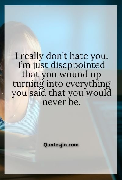 Sad Disappointed Quotes