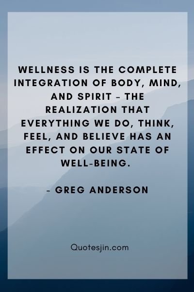 Health and wellness quotes