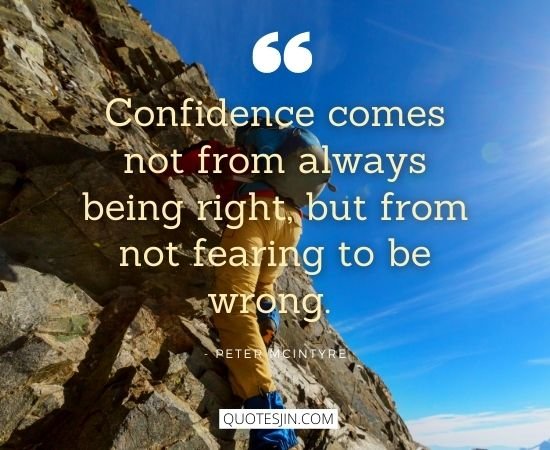 Confidence Quotes