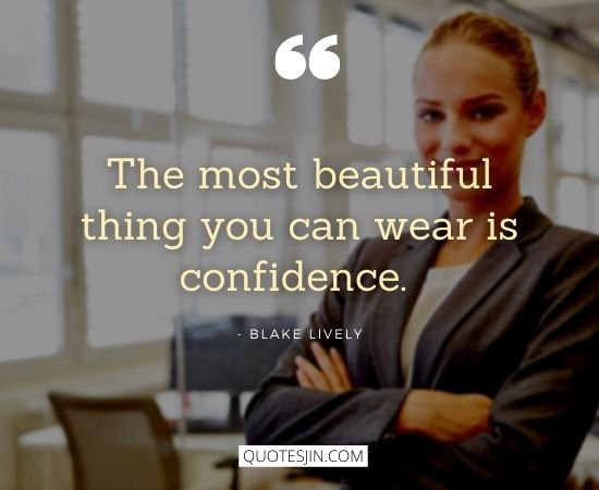 Confidence Quotes