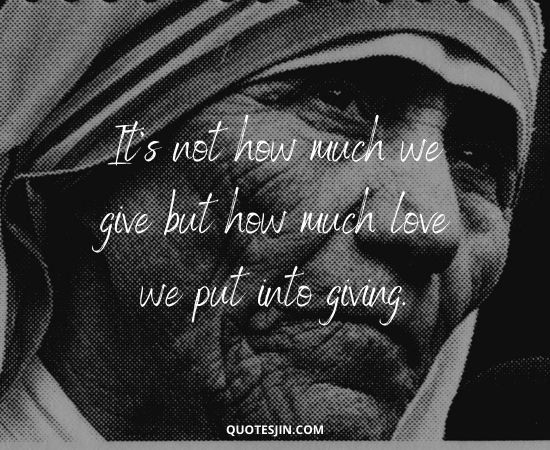 Mother Teresa Quotes