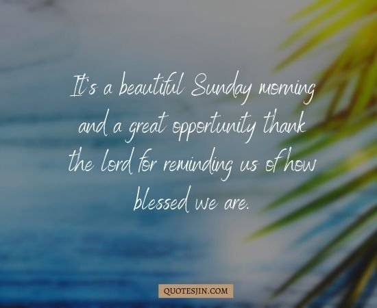Sunday quotes