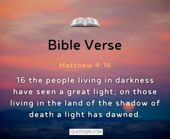Bible Verses About Light