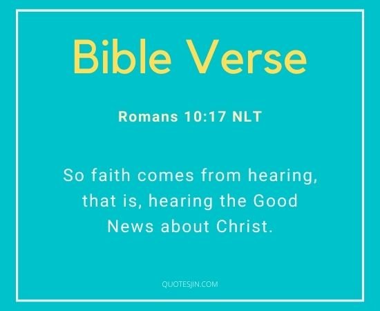 Bible Verses About Faith