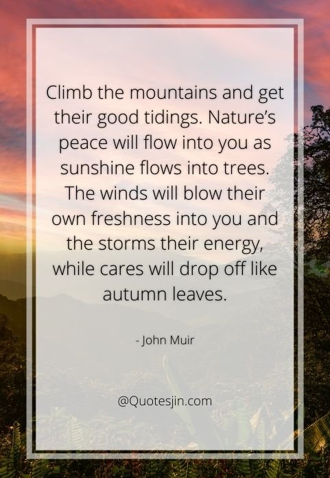 nature quotes