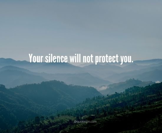 Silence Quotes