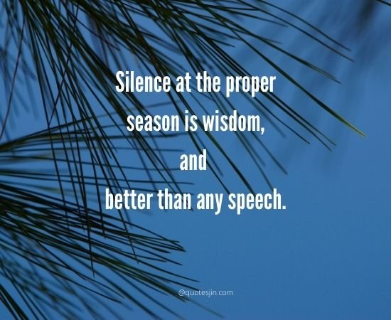 Silence Quotes