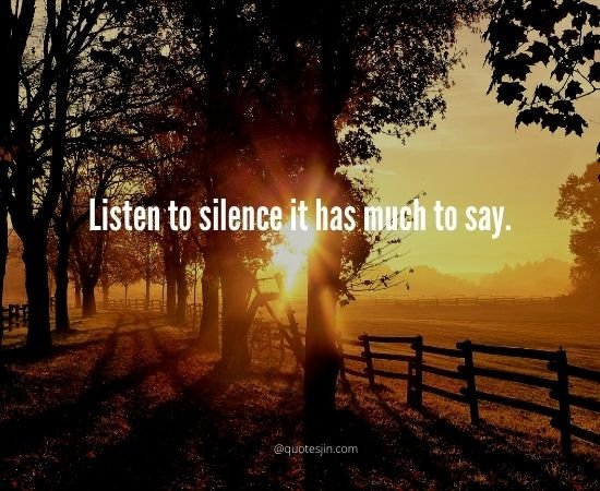 Silence Quotes