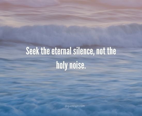 Silence Quotes