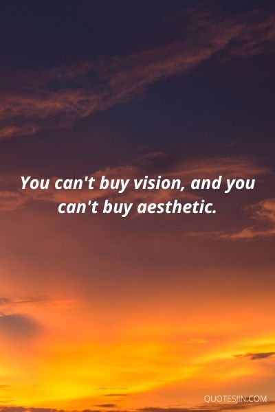 Aesthetic Quotes